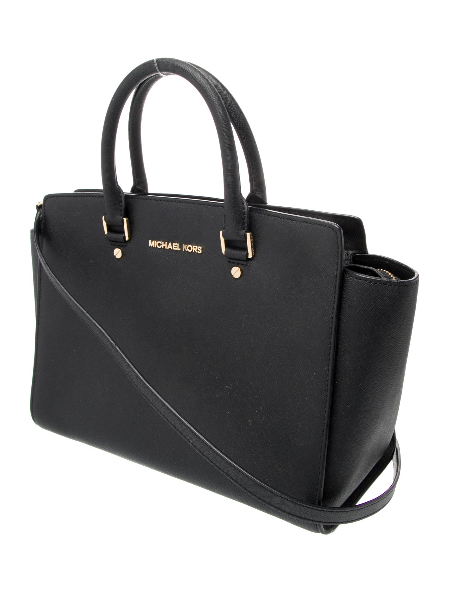 Michael Michael Kors Saffiano Leather Top Handle Bag